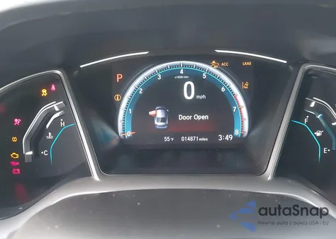 2020 Honda Civic Ex z USA, uszkodzony, nr VIN 19XFC1F30LE001461